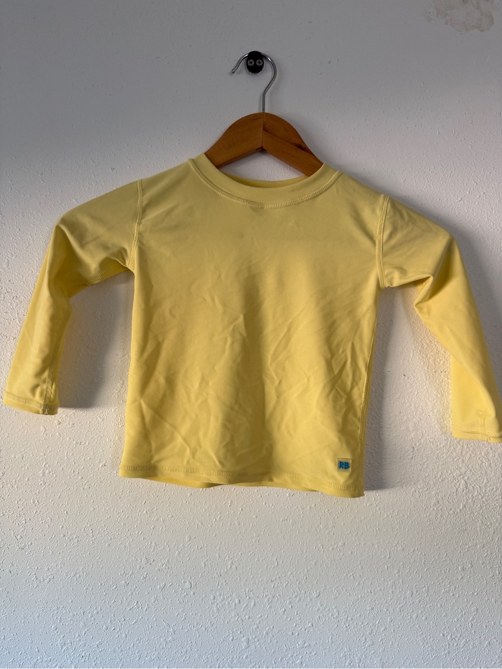 Rugged Butts Rashguard Faded Yellow 2T